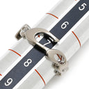 カルティエ Cartier シグネチャー ロゴリング ホワイトゴールド K18WG #47（JP7） リング 指輪 Cartier Au750 18K 18金 ロゴ文字 7号