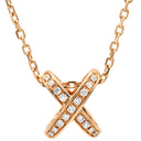 ショーメ CHAUMET ジュ ドゥ リアン ペンダント 082216 ピンクゴールド K18PG ダイヤモンド ネックレス 750 PG ダイヤ