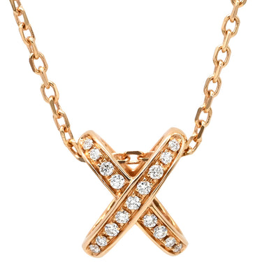 ショーメ CHAUMET ジュ ドゥ リアン ペンダント 082216 ピンクゴールド K18PG ダイヤモンド ネックレス 750 PG ダイヤ