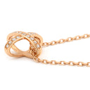 ショーメ CHAUMET ジュ ドゥ リアン ペンダント 082216 ピンクゴールド K18PG ダイヤモンド ネックレス 750 PG ダイヤ