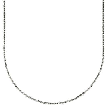 ミキモト MIKIMOTO チェーンネックレス プラチナシルバーXホワイトゴールド K18WG Pt850(留め具) ネックレス MIKIMOTO 18K