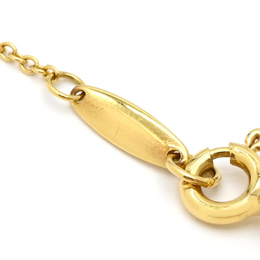 ティファニー Tiffany & Co バイザヤード シングルダイヤモンド ペンダント イエローゴールド K18YG ダイヤモンド ネックレス 750YG T&Co. 1石 エルサペレッティ