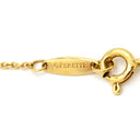 ティファニー Tiffany & Co バイザヤード シングルダイヤモンド ペンダント イエローゴールド K18YG ダイヤモンド ネックレス 750YG T&Co. 1石 エルサペレッティ