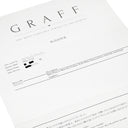 グラフ GRAFF ベビー プリンセス バタフライ ホワイトゴールド K18WG ダイヤモンド ピンクサファイア パープルサファイア ネックレス