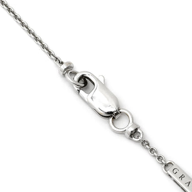 グラフ GRAFF ベビー プリンセス バタフライ ホワイトゴールド K18WG ダイヤモンド ピンクサファイア パープルサファイア ネックレス