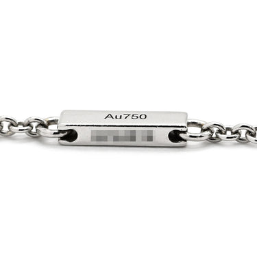 グラフ GRAFF ベビー プリンセス バタフライ ホワイトゴールド K18WG ダイヤモンド ピンクサファイア パープルサファイア ネックレス