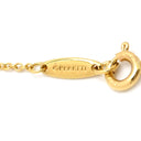 ティファニー Tiffany & Co バイザヤード シングルダイヤモンド ペンダント イエローゴールド K18YG ダイヤモンド ネックレス 750YG T&Co. 1石 エルサペレッティ