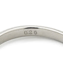 ティファニー Tiffany & Co ソリティア ダイヤリング プラチナシルバー Pt950 ダイヤモンド リング 指輪 T＆Co. 一粒 ダイヤ 1P 8号