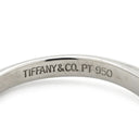 ティファニー Tiffany & Co ソリティア ダイヤリング プラチナシルバー Pt950 ダイヤモンド リング 指輪 T＆Co. 一粒 ダイヤ 1P 8号