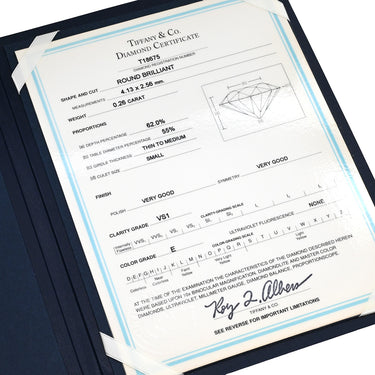 ティファニー Tiffany & Co ソリティア ダイヤリング プラチナシルバー Pt950 ダイヤモンド リング 指輪 T＆Co. 一粒 ダイヤ 1P 8号