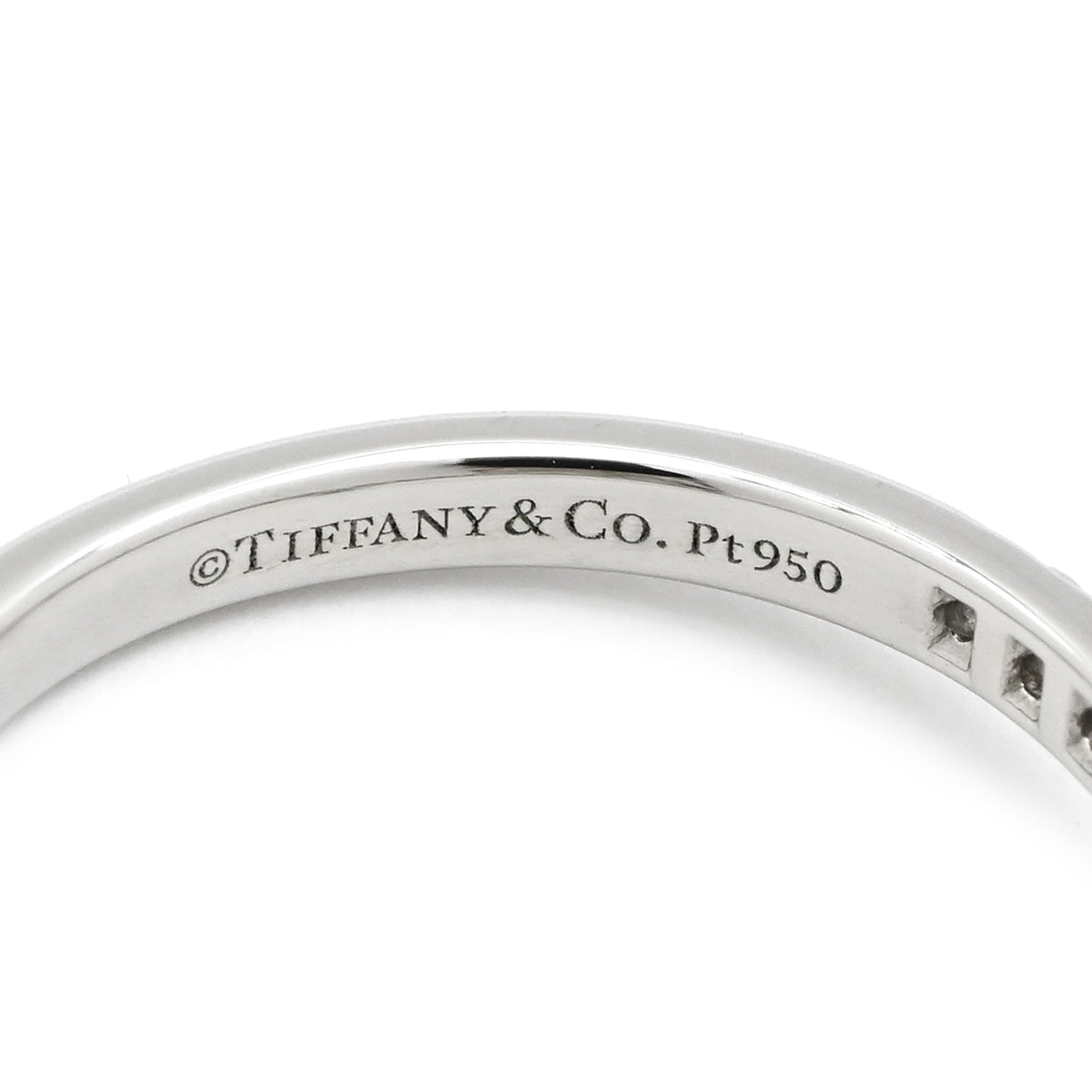 極美品 Tiffany & Co.‌シルバーーダイヤモンドリング ティファニー Tiffany & Co フープ ダイヤリング 60408688