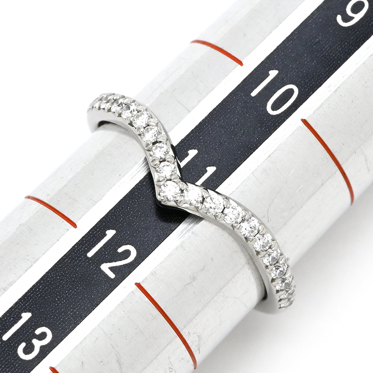 正規品　ティファニー　プラチナ&ダイヤリング VVS1 美品 ティファニーダイヤ ドッツリング レディース Pt950プラチナ