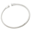 ティファニー Tiffany & Co Tワイヤー ホワイトゴールド×シルバー K18WG ダイヤモンド ブレスレット T&Co. Au750 18K バングル T字型