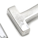 ティファニー Tiffany & Co Tワイヤー ホワイトゴールド×シルバー K18WG ダイヤモンド ブレスレット T&Co. Au750 18K バングル T字型