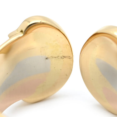 カルティエ Cartier 2Cリング LM イエローゴールド×ピンクゴールド×ホワイトゴールド K18PG K18YG K18WG #51 リング 指輪 スリーカラー Au750 18K 18金 ドゥーブルシー 9号