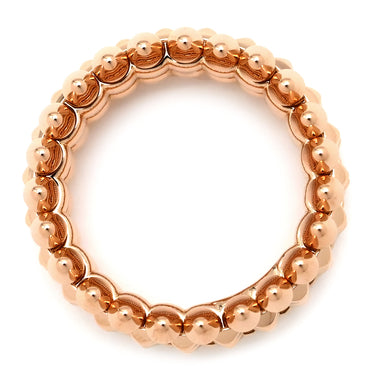 カルティエ Cartier クラッシュ ドゥ カルティエ ダブル B4237853 ローズゴールド K18PG #53(JP13) リング 指輪 ピンクゴールド 2ロウ 750 11号