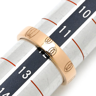 カルティエ Cartier ハッピーバースデーリング ピンクゴールド K18PG #52(JP12) リング 指輪 Cartier ロゴ 750 18K PG 18金 12号
