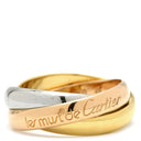 カルティエ Cartier トリニティ クラシック ホワイトゴールドXイエローゴールドXピンクゴールド K18WG K18YG K18PG #49(JP9) リング 指輪 3連 3カラー 9.5号