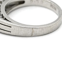 ノンブランド NON BRAND バゲットカット ダイヤリング プラチナシルバー Pt900 ダイヤモンド リング 指輪 12号