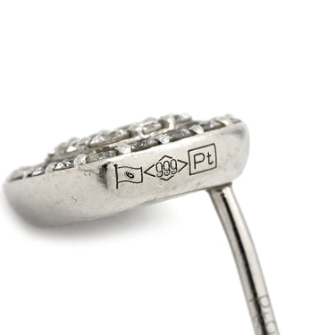 ポンテヴェキオ Ponte Vecchio ダイヤモンド ピアス プラチナシルバー Pt900 ダイヤモンド Pt999 ピアス Pt999 プラチナ ダイヤ パヴェダイヤ