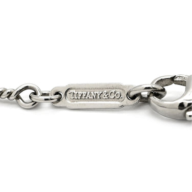 ティファニー Tiffany & Co センチメンタル ハート ダイヤモンド ペンダント プラチナシルバー Pt950 ダイヤモンド パール ネックレス T＆Co. あこや ベビーパール