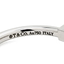 ティファニー Tiffany & Co ダイヤモンド ターコイズ ワイヤーリング 64028146 ホワイトゴールド K18WG ダイヤモンド ターコイズ リング 指輪 T＆Co. Au750 18K 18金 Tワイヤー 11号