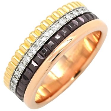 ブシュロン BOUCHERON キャトル クラシック ダイヤモンド リング スモール JR0062751 4カラー K18YG K18PG K18WG ブラウンPVD ダイヤモンド #T51(JP11) リング 指輪 18K 750 ダイヤモンド 10.5号