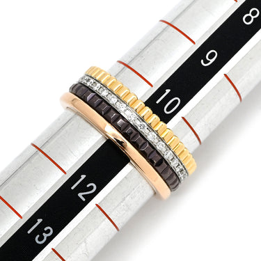 ブシュロン BOUCHERON キャトル クラシック ダイヤモンド リング スモール JR0062751 4カラー K18YG K18PG K18WG ブラウンPVD ダイヤモンド #T51(JP11) リング 指輪 18K 750 ダイヤモンド 10.5号