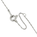 ノンブランド NON BRAND ダイヤペンダント プラチナシルバー Pt900 ダイヤモンド Pt850(チェーン) ネックレス 3石 3連 ドロップ