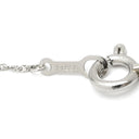 ノンブランド NON BRAND ダイヤペンダント プラチナシルバー Pt900 ダイヤモンド Pt850(チェーン) ネックレス 3石 3連 ドロップ