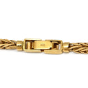 ノンブランド NON BRAND K18 デザインブレスレット イエローゴールド K18YG ブレスレット チェーンブレス