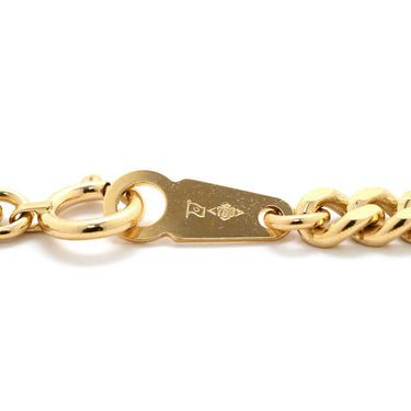 喜平 KIHEI K18 18金 18cm 10.2g 2面 シングル イエローゴールド K18YG ブレスレット 造幣局検定マーク ショッピングローン対応していません