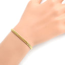 喜平 KIHEI K18 18金 18cm 10.2g 2面 シングル イエローゴールド K18YG ブレスレット 造幣局検定マーク ショッピングローン対応していません