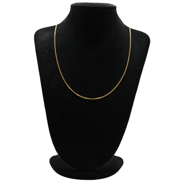 喜平 KIHEI K18 18金 60cm 11.5g 2面 シングル イエローゴールド K18YG ネックレス 造幣局検定マーク ※ショッピングローン対応していません