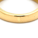 ノンブランド NON BRAND 印台リング イエローゴールド K22YG リング 指輪 22金 917 横長角 18号