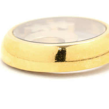 ショパール CHOPARD ハッピーダイヤモンド ペンダント 79/3926/450 イエローゴールド K18YG ダイヤモンド ネックレス Au750 18K 18金 2Pスターダイヤ・1Pムーンダイヤ