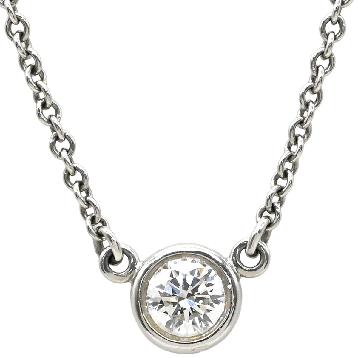 TIFFANY&Co. バイザヤード　シングルダイヤモンド　ペンダント ダイヤモンド バイ ザ ヤード™ シングル ダイヤモンド