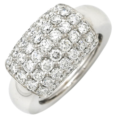 ピアジェ PIAGET ダンサー LM ホワイトゴールド K18WG ダイヤモンド #55 リング 指輪 Au750 18K 18金 パヴェ ダイヤ ムービング 回転 12号