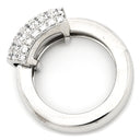 ピアジェ PIAGET ダンサー LM ホワイトゴールド K18WG ダイヤモンド #55 リング 指輪 Au750 18K 18金 パヴェ ダイヤ ムービング 回転 12号