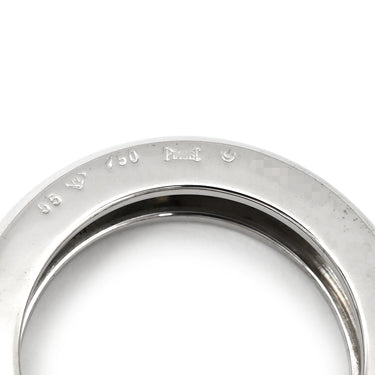 ピアジェ PIAGET ダンサー LM ホワイトゴールド K18WG ダイヤモンド #55 リング 指輪 Au750 18K 18金 パヴェ ダイヤ ムービング 回転 12号