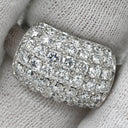 ピアジェ PIAGET ダンサー LM ホワイトゴールド K18WG ダイヤモンド #55 リング 指輪 Au750 18K 18金 パヴェ ダイヤ ムービング 回転 12号