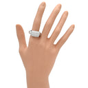 ピアジェ PIAGET ダンサー LM ホワイトゴールド K18WG ダイヤモンド #55 リング 指輪 Au750 18K 18金 パヴェ ダイヤ ムービング 回転 12号