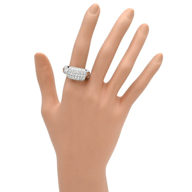 ピアジェ PIAGET ダンサー LM ホワイトゴールド K18WG ダイヤモンド #55 リング 指輪 Au750 18K 18金 パヴェ ダイヤ ムービング 回転 12号