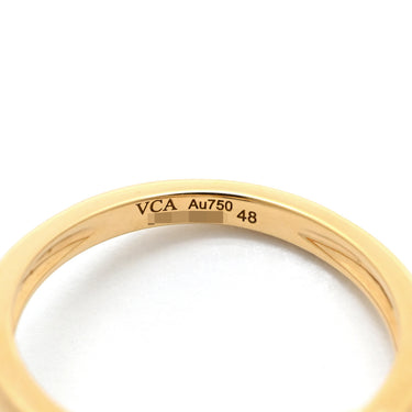 ヴァンクリーフアーペル Van Cleef & Arpels スウィート ハート VCARN5P348 白×イエローゴールド K18YG ダイヤモンド ホワイトマザーオブパール #48(JP8) リング 指輪 750 18金 ダイヤ1P シェル 8号