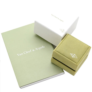 ヴァンクリーフアーペル Van Cleef & Arpels スウィート ハート VCARN5P348 白×イエローゴールド K18YG ダイヤモンド ホワイトマザーオブパール #48(JP8) リング 指輪 750 18金 ダイヤ1P シェル 8号