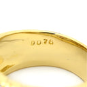 ノンブランド NON BRAND ルビー ダイヤリング イエローゴールド K18YG ルビー ダイヤモンド リング 指輪 レッド 赤 12号