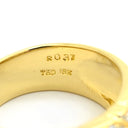 ノンブランド NON BRAND ルビー ダイヤリング イエローゴールド K18YG ルビー ダイヤモンド リング 指輪 レッド 赤 12号