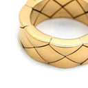 シャネル CHANEL マトラッセ リング イエローゴールド K18YG #46 リング 指輪 18K 750YG キルティングデザイン 7号