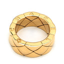 シャネル CHANEL マトラッセ リング イエローゴールド K18YG #46 リング 指輪 18K 750YG キルティングデザイン 7号