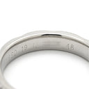 シャネル CHANEL マトラッセ プラチナシルバー Pt950 ダイヤモンド #48 リング 指輪 プラチナム 10P 10石 10粒 フルダイヤ キルティング ミディアムモデル 8号